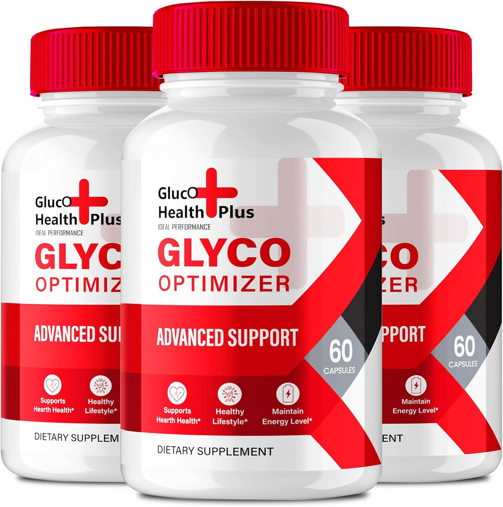 Gluco Health Plus - Complemento para la Circulación Sanguínea y Niveles Estables (3 Envases)