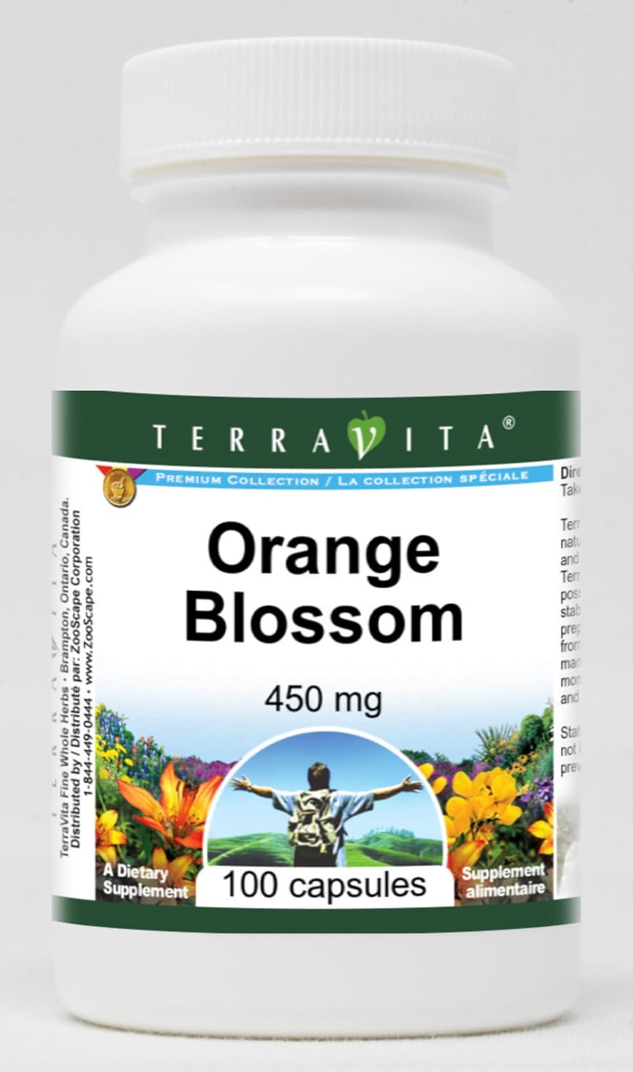 Flor de Azahar - 450 mg (100 Cápsulas) Terravita