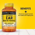Mason Natural Suplemento Avanzado para la Salud Auditiva con Vitamina C
