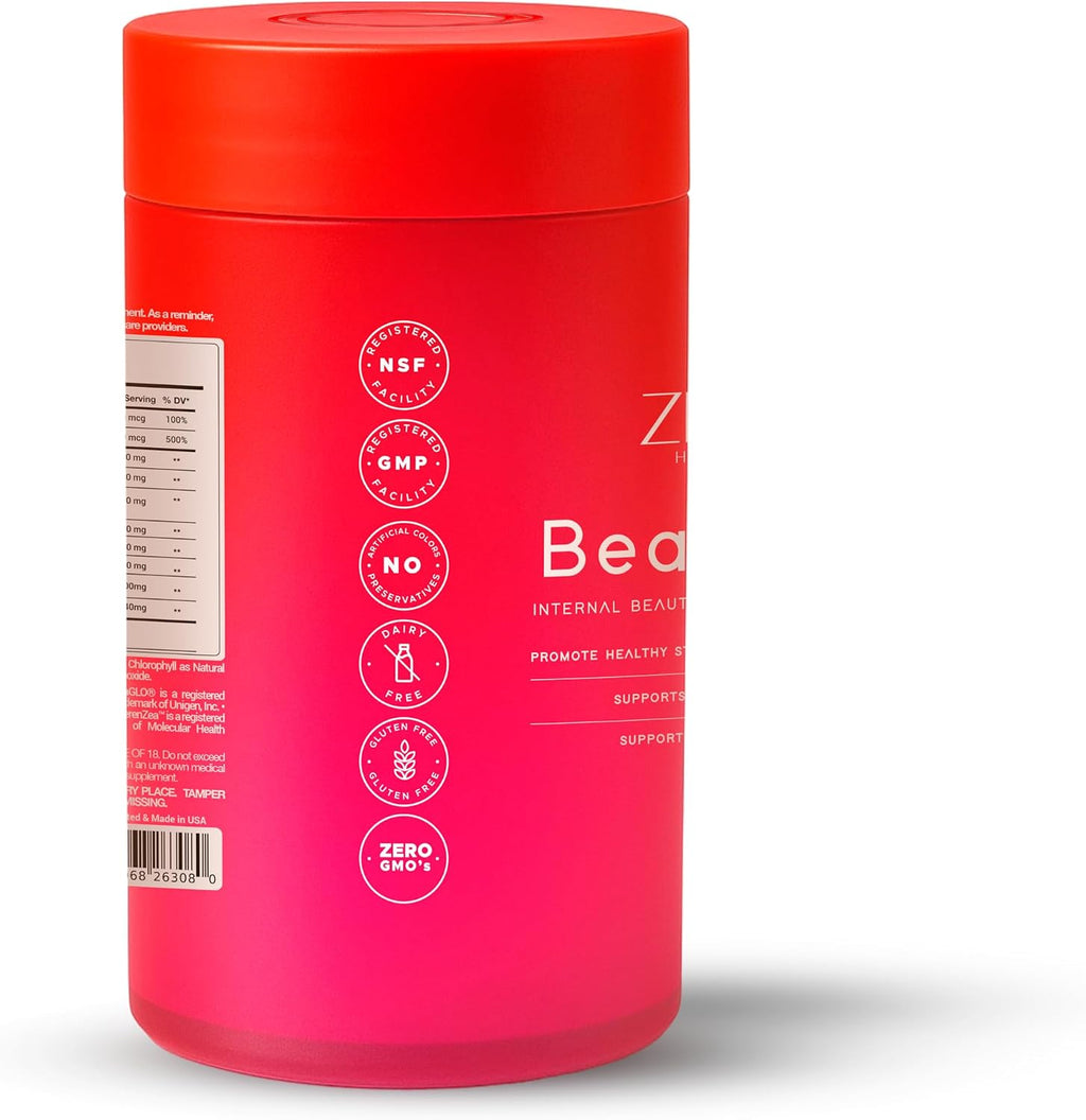 BeautyZen - Suplemento de belleza con biotina, colágeno y queratina