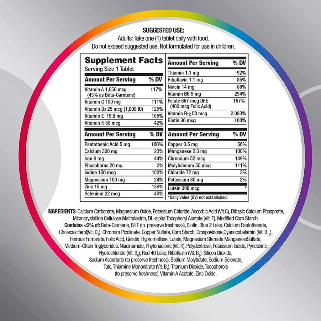 Centrum Silver Mujeres 50+ Multivitamínico Multimineral 275 Comprimidos