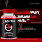 Surge Max Gummies - Gomitas Multivitamínicas para Hombres