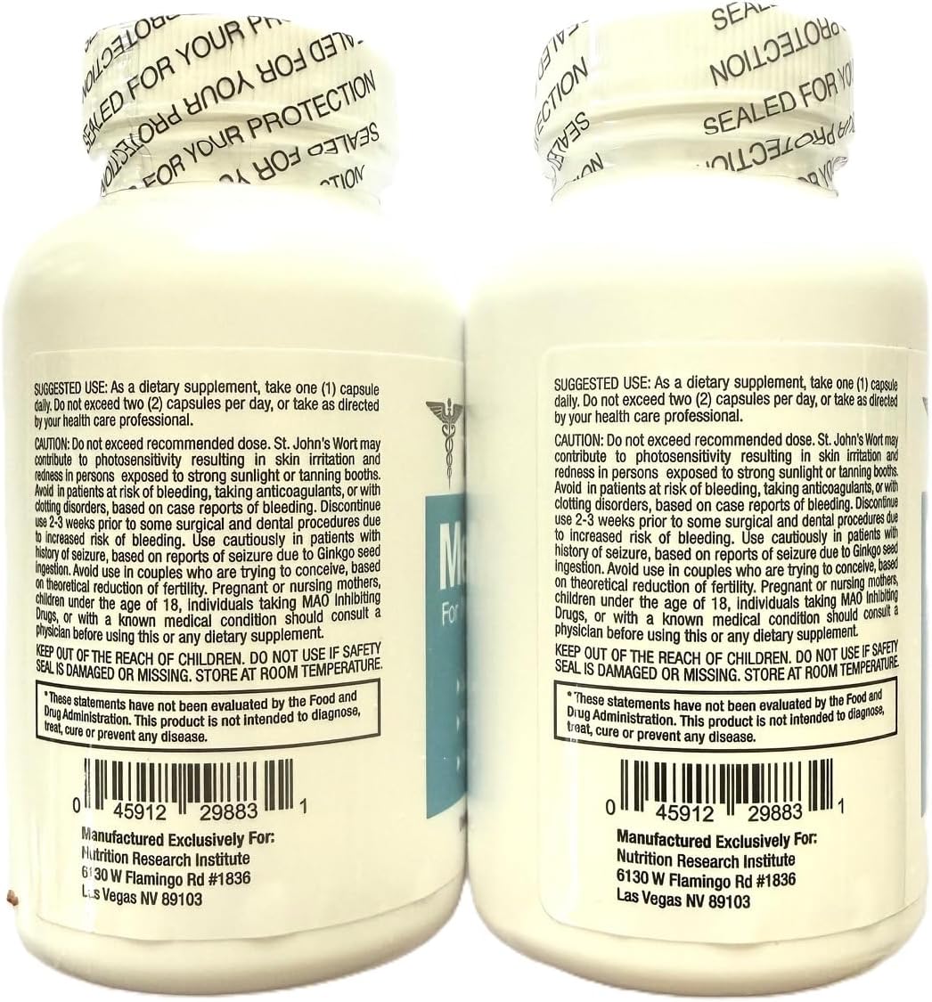 Suplemento para la función cerebral – 2 paquetes de 60 cápsulas – Potenciador mental para memoria, claridad y enfoque