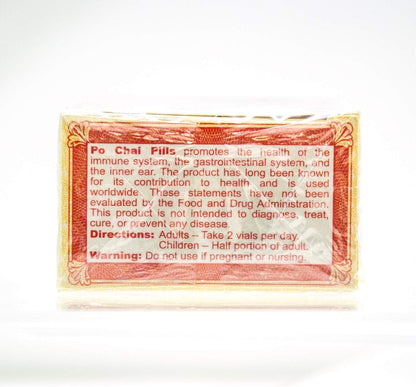 Po Chai Pills Suplemento Herbal (10 viales) – Image 7