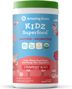 Amazing Grass Kidz Superalimento Infantil Orgánico Berry Blast 30 Raciones