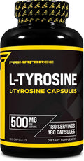 Primaforce L-Tyrosine Cápsulas 180 Cápsulas, 500 mg por Dosis