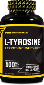 Primaforce L-Tyrosine Cápsulas 180 Cápsulas, 500 mg por Dosis