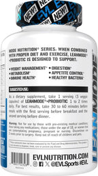 Evlution Nutrition Leanmode + Probiotic - 15 mil millones UFC, 40 cápsulas