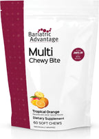 Bariatric Advantage Multi Chewy Bite - Multivitamínico masticable sabor naranja tropical (60 unidades)