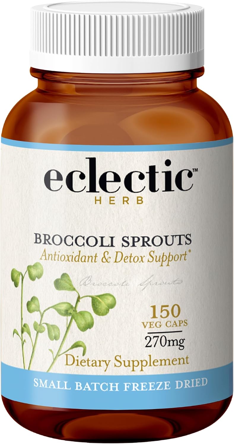Cápsulas de Brotes de Brócoli Ecológicos - 270 mg (100 cápsulas)