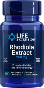 Life Extension Extracto de Rhodiola rosea, 250 mg, 60 Cápsulas Vegetarianas