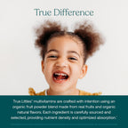 True Grace True Littles Daily Kids Multi - 120 gominolas de pectina - Multivitamínico infantil