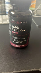 TMG Trimethylglycine con Complejo B Metilado - Suplemento de Betaina 500mg con Vitaminas B Metiladas para Apoyo a la Metilación - Vegano y No-GMO (1 Mes)