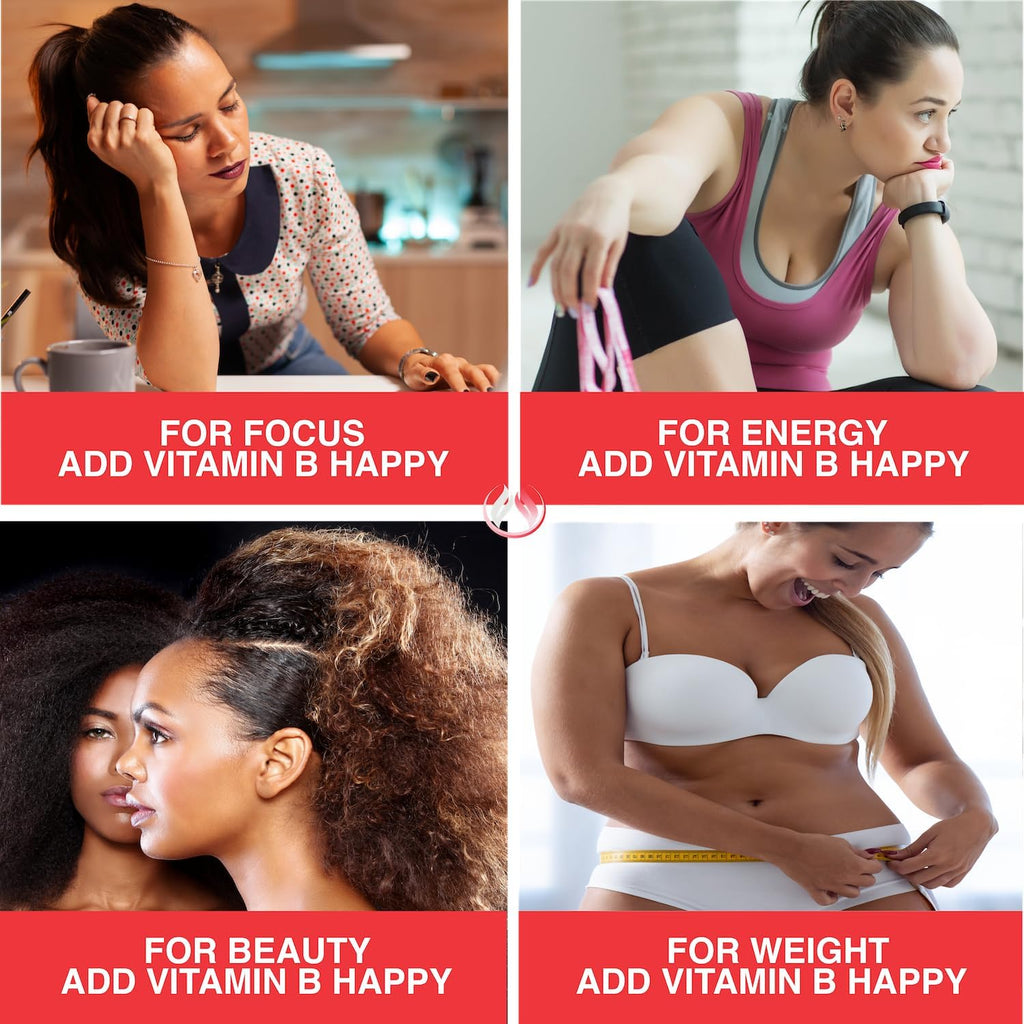 Complejo B Completo con Vitaminas B1-B12, Vitamina C, Biotina e Inositol