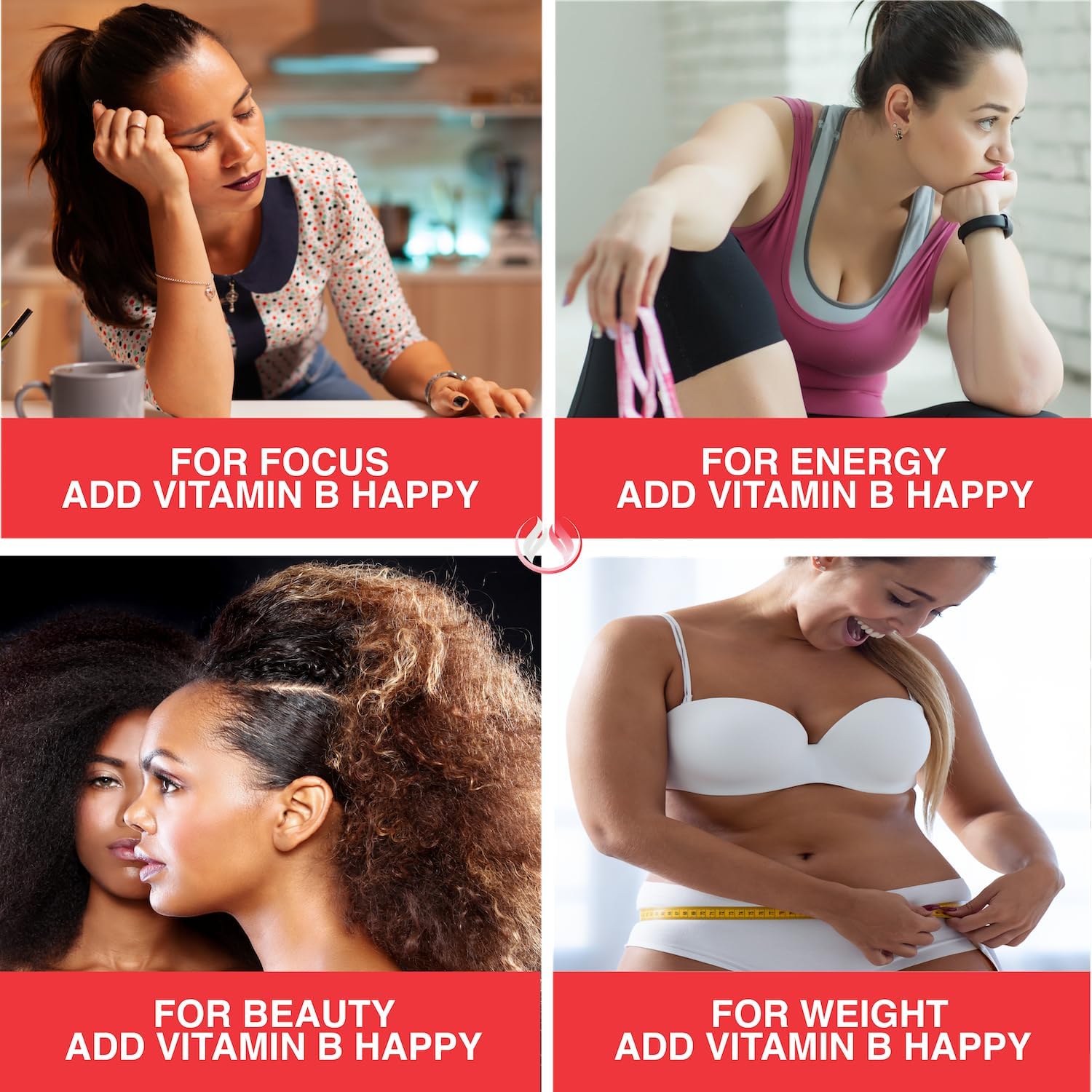 Complejo B Completo con Vitaminas B1-B12, Vitamina C, Biotina e Inositol