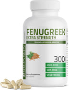 Bronson Cápsulas de Fenogreco Extra Strength, 300 Cápsulas