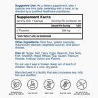 Nature's Lab L-Teanina, 200 mg - 60 Cápsulas