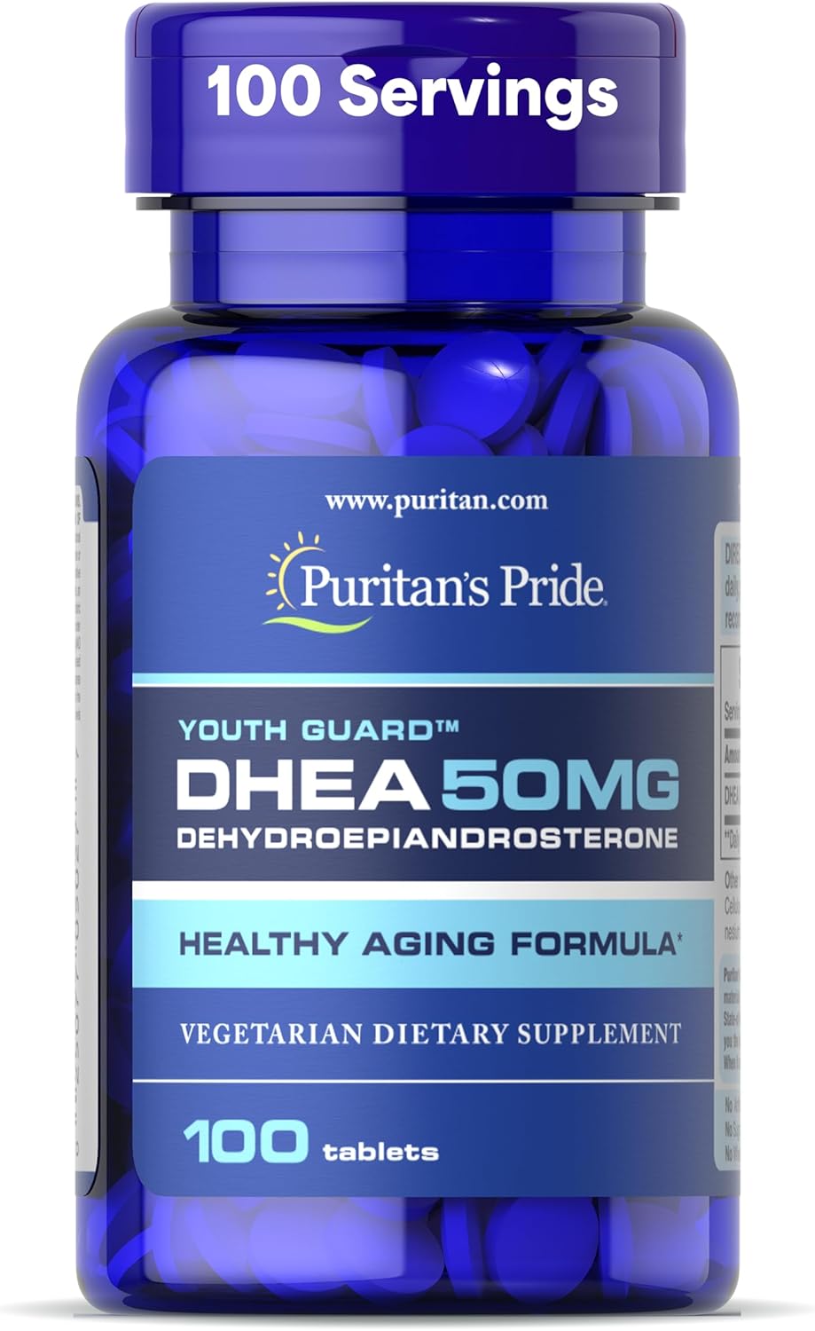 Puritan's Pride DHEA 50 mg - 100 Comprimidos