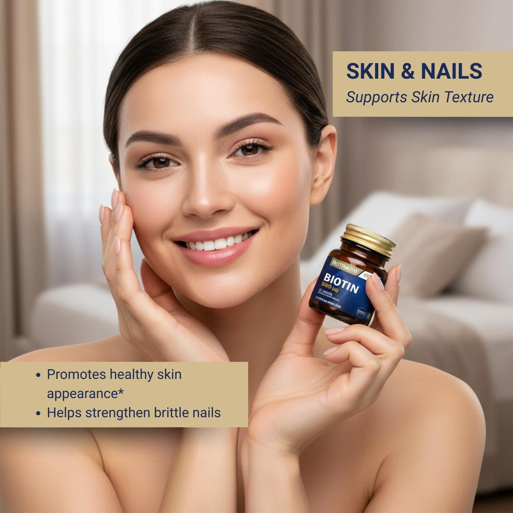 Nutraxin Vitals Biotin 5000 mcg - 30 Comprimidos