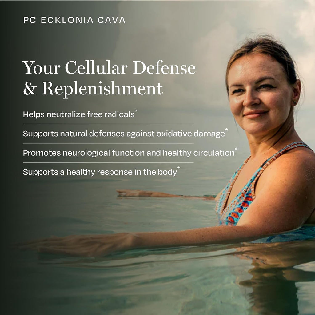 BioPure PC Ecklonia Cava Cápsulas – Complejo de Polifenoles Marinos, 75 Cápsulas