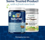 NaturVet Senior Advanced 5-in-1 Suplemento para Perros – Apoya Sistema Inmunitario, Corazón, Hígado, Función Cognitiva y Salud Ocular – 120 Masticables