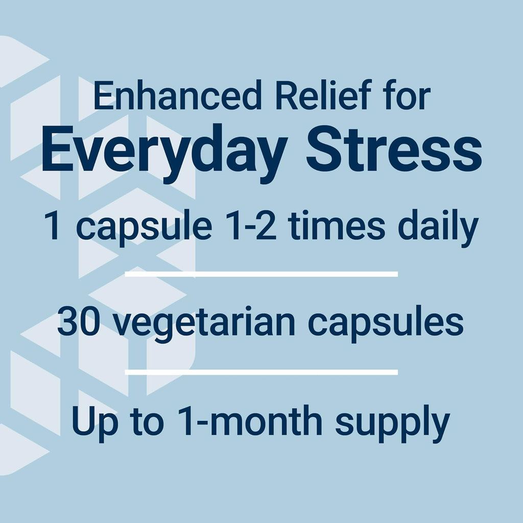 Life Extension Enhanced Stress Relief, Extracto de Melisa y L-teanina, 30 Cápsulas