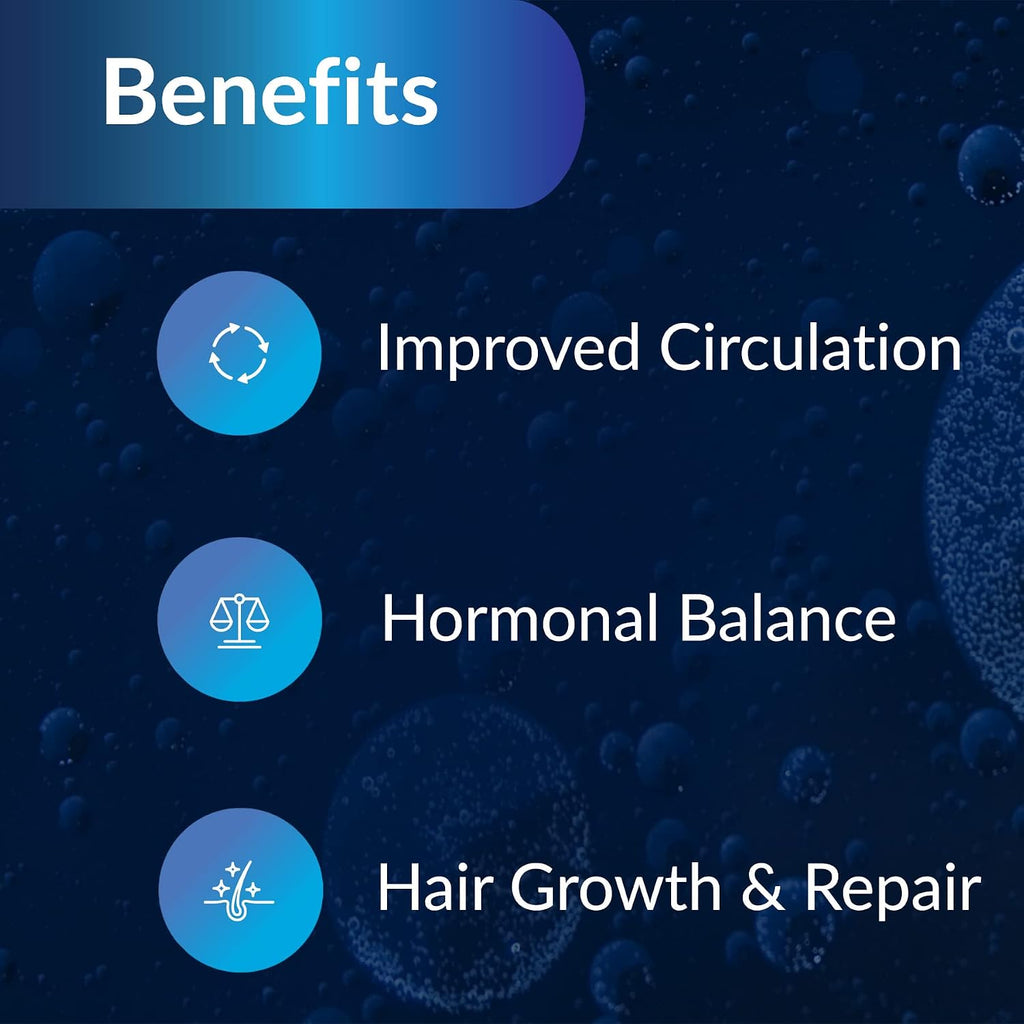 Equilife Daily Hair Support Supplement – Biotina, Ashwagandha y Zinc, 60 Cápsulas