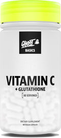 GHOST Basics Vitamina C + Glutatión – 60 Cápsulas Veganas