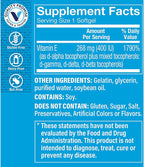 The Vitamin Shoppe Vitamina E 400 UI - 240 Softgels