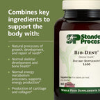 Standard Process Bio-Dent - Suplemento para la Salud Ósea y Dental - 800 Comprimidos
