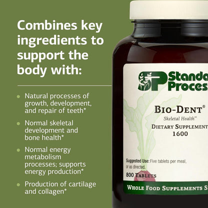 Standard Process Bio-Dent - Suplemento para – La protección de las células frente al daño oxidativo. – Image 4