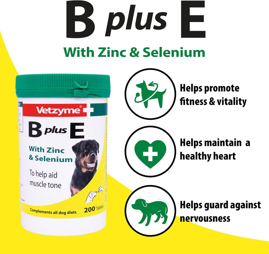 Vetzyme Dog B+E 200 comprimidos