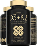 SuperSelf Vitamina D3 K2 5000 UI y K2 MK-7 100mcg – 60 Cápsulas