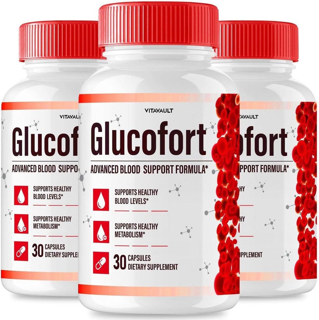 Glucofort Max Advanced Blood Support Formula - 3 Pack