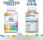 Solaray Spectro Energy Multivitamínico – 120 Cápsulas Veganas