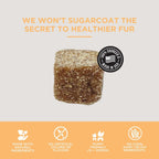 Natural Rapport - Suplemento de Piel y Pelo para Perros, 120 Chews Blandos con Aceite de Salmón y Omega 3,6,9