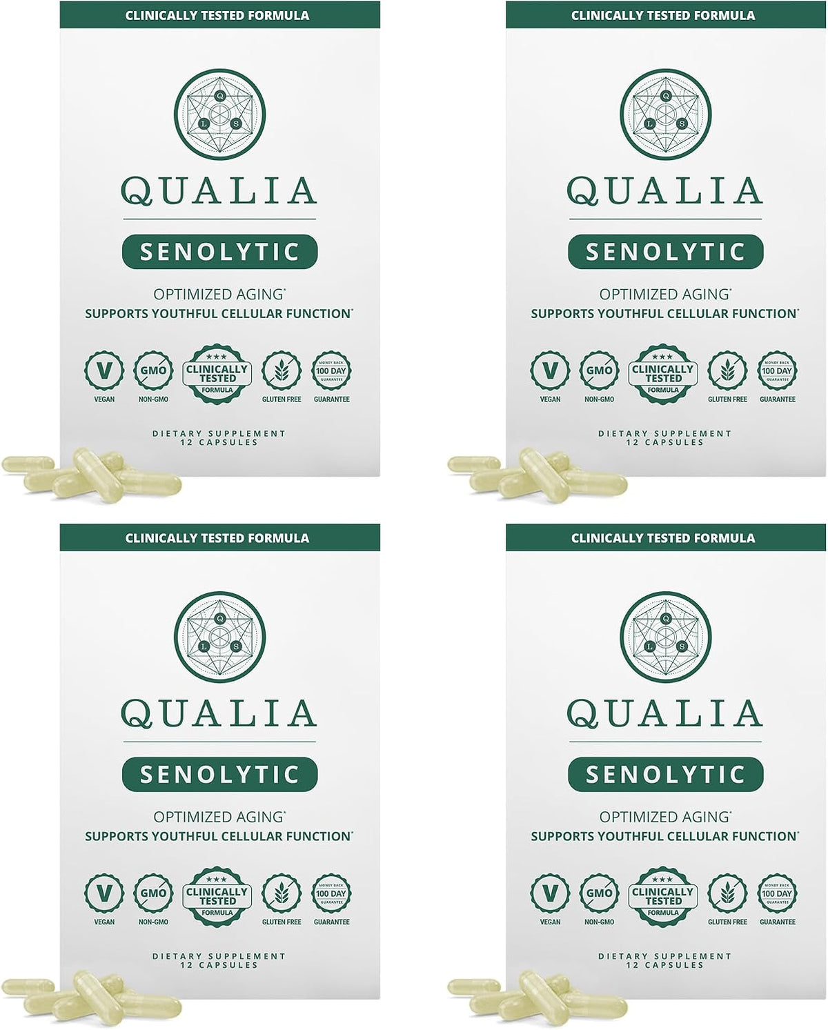 Qualia Senolytic - Suplemento Senolítico con Fisetina, Quercetina y Piperlongumina – Image 9
