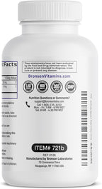 Bronson L-Teanina 200mg (Doble Concentración) con Pasiflora - 360 Cápsulas