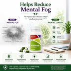 McCord BrainHealth Complemento Cerebral con Olivamine, Vitaminas D3, B6, B12, Rhodiola Rosea, Magnesio y Taurina
