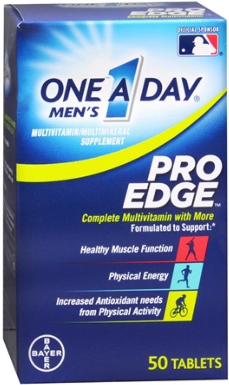 One-A-Day Men's Pro Edge Multivitamínico, 50 Comprimidos