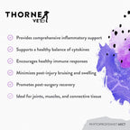 ThorneVET PhytoprofenVET – Suplemento de apoyo inflamatorio para perros y gatos, 60 chews blandos