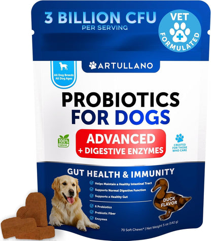 Probióticos para Perros - Apoya la Salud Digestiva, Piel con Picor, Alergias, Inmunidad, Equilibrio de Levaduras - – Image 8