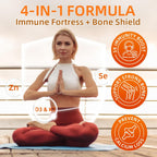 ZEBORA Vitamina D3 K2 con Zinc y Selenio – 5000 UI de D3 y 100 mcg de K2 MK-7 – 120 Cápsulas