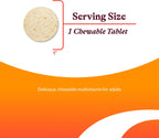 Seeking Health Optimal Multivitamin Chewable - Multivitamínico Masticable con L-5-MTHF, Vitamina B12 y D3