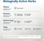 Hyper-eeZ - 90 Vegetarian Capsules - Blend of Herbs, Spices, Flowers, and Wild Berries