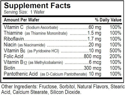 Dialyvite 800 Masticable - 90 Obleas – Piridoxina (B6) : contribuye a la función normal del sistema inmunitario y – Image 3