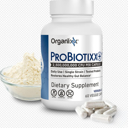 Organixx ProBiotixx+ Probiótico Diario para Salud Digestiva e Inmunidad, 60 Cápsulas Vegetales – Image 2