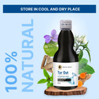 ROYAL SWAG Jarabe Ayurvédico de Desintoxicación Pulmonar 200 ml | Complemento Herbal con Tulsi, Mulethi, Vasava, Pippali y Cúrcuma | Sin Azúcar