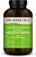 Dr. Mercola Whole-Food Complex Multivitamínico con Minerales - 240 Comprimidos (30 Servicios)