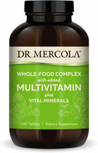 Dr. Mercola Whole-Food Complex Multivitamínico con Minerales - 240 Comprimidos (30 Servicios)